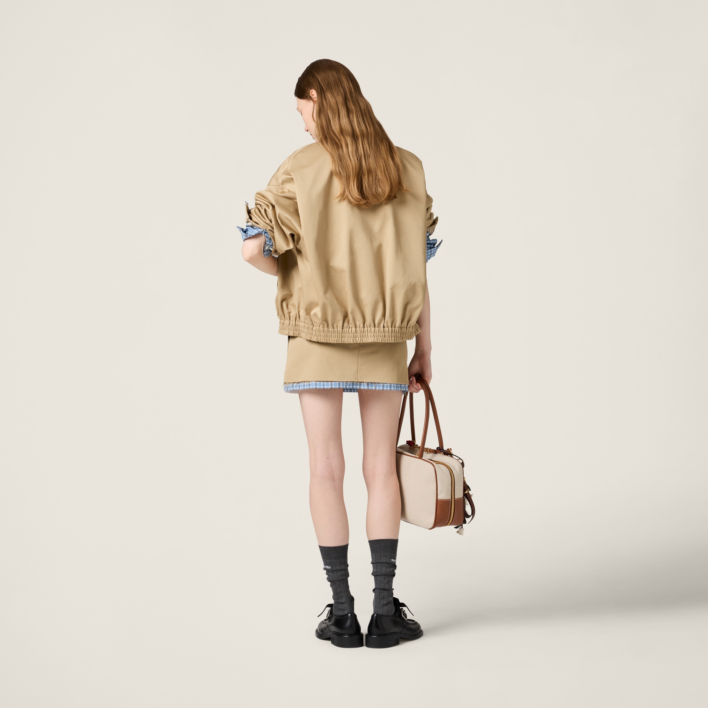 Miu Miu Chino miniskirt | REVERSIBLE