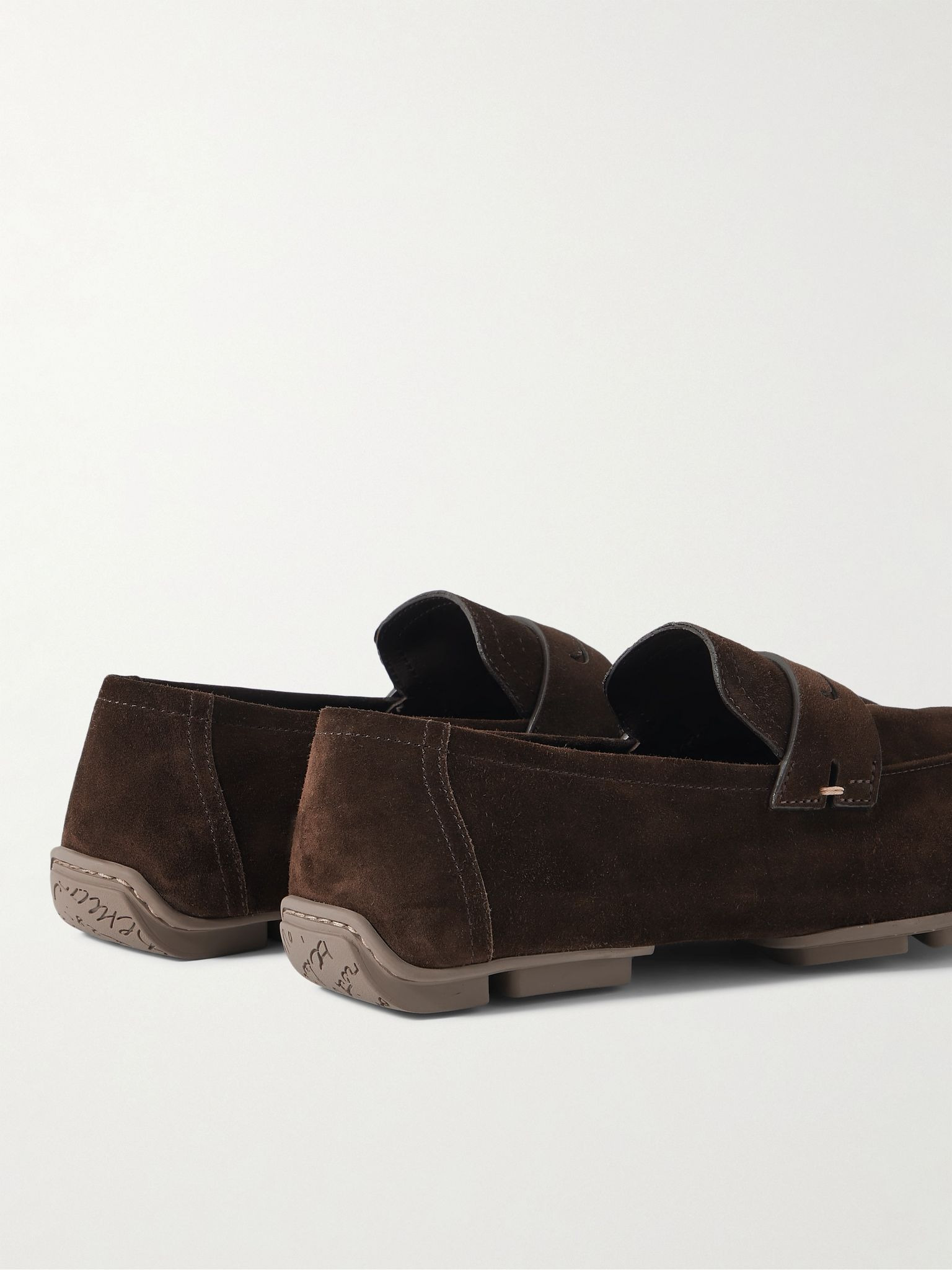 Suede Loafers Dark brown - 5