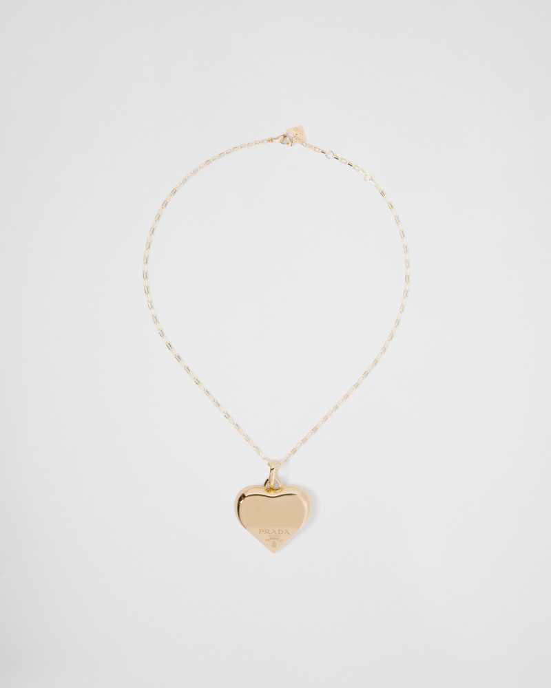 Eternal Gold medium pendant necklace in yellow gold 1