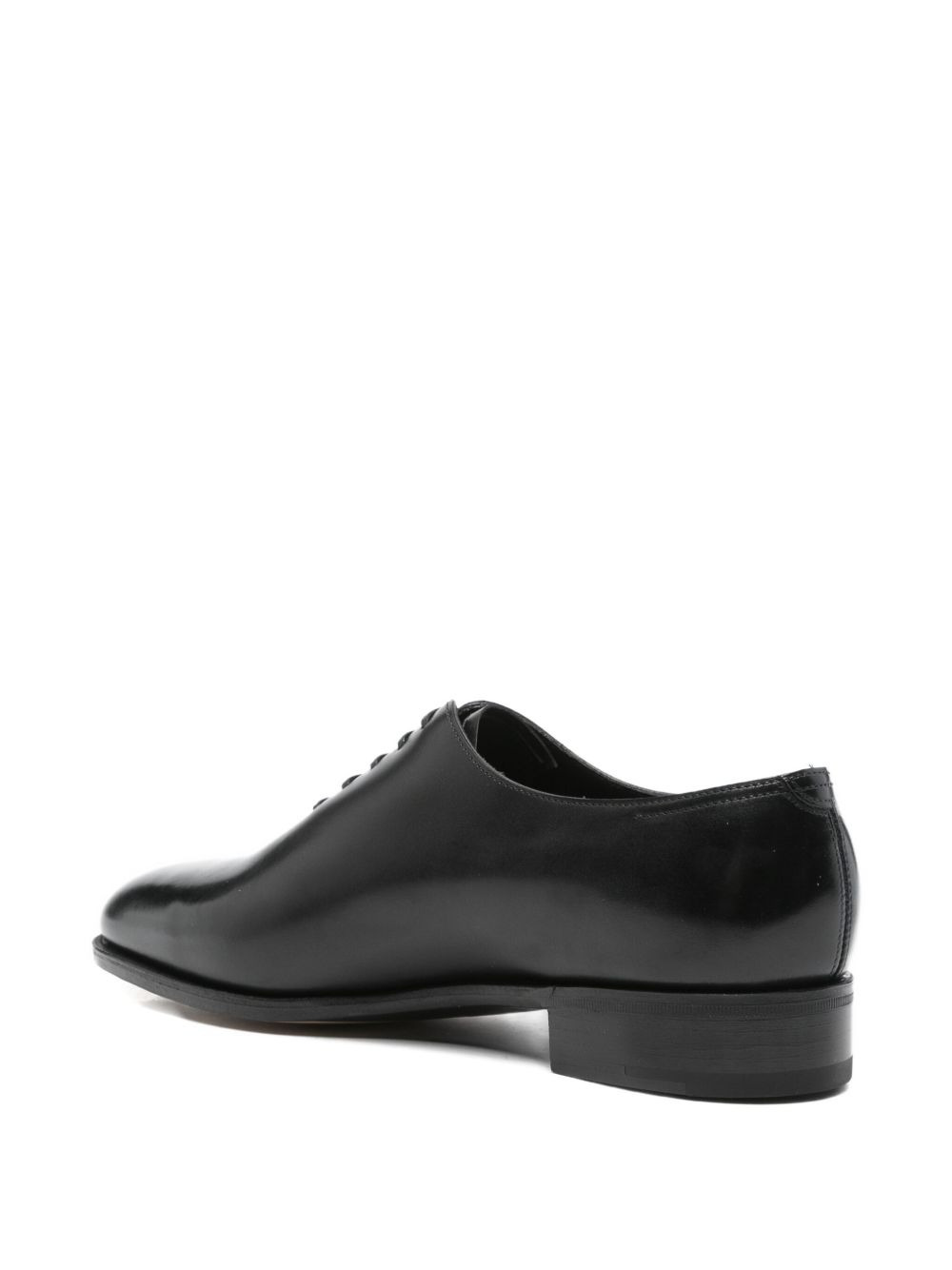 leather lace-up oxford shoes - 3