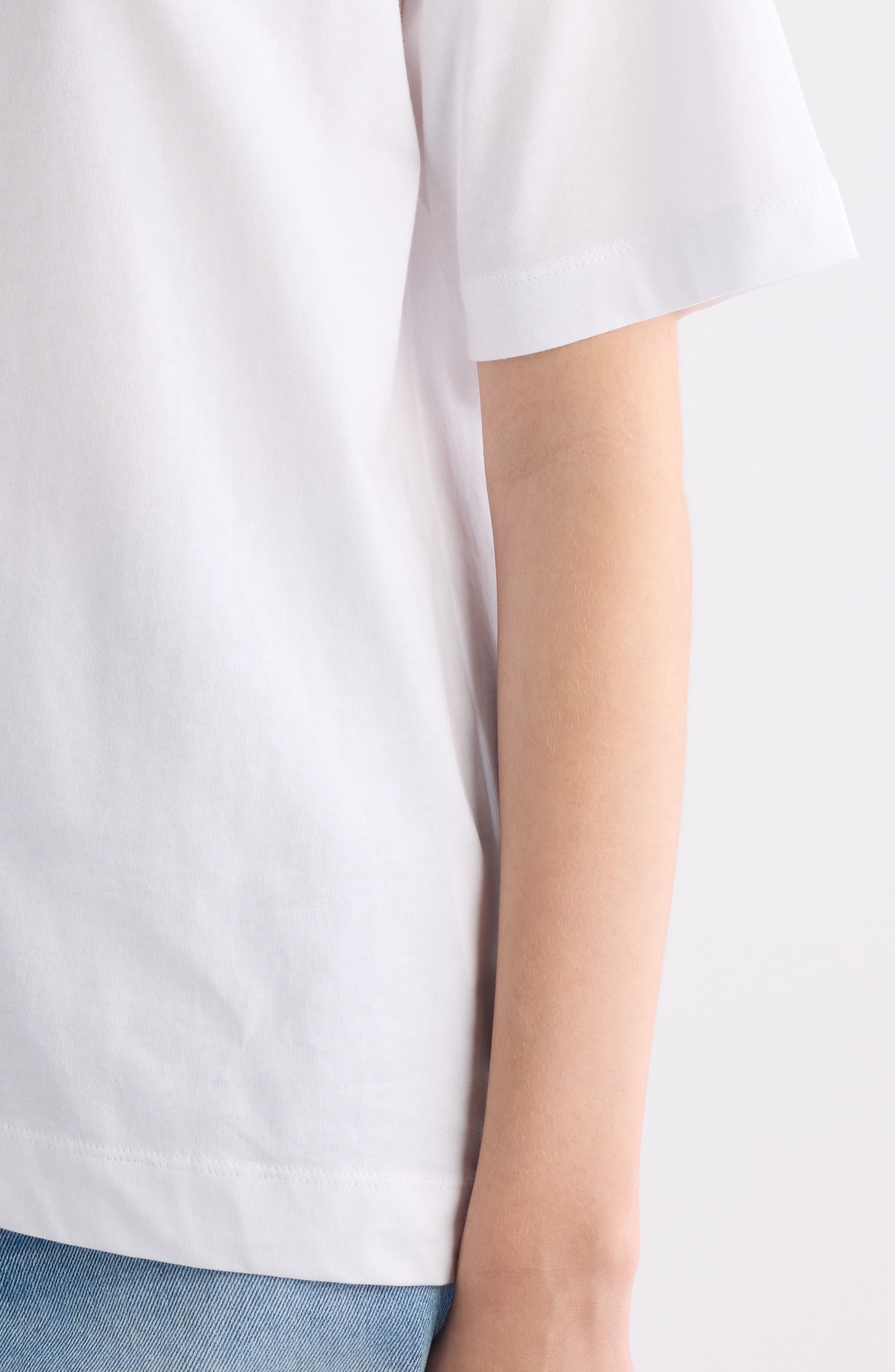 Dries Van Noten Heydu Cotton T-Shirt in White at Nordstrom - 5
