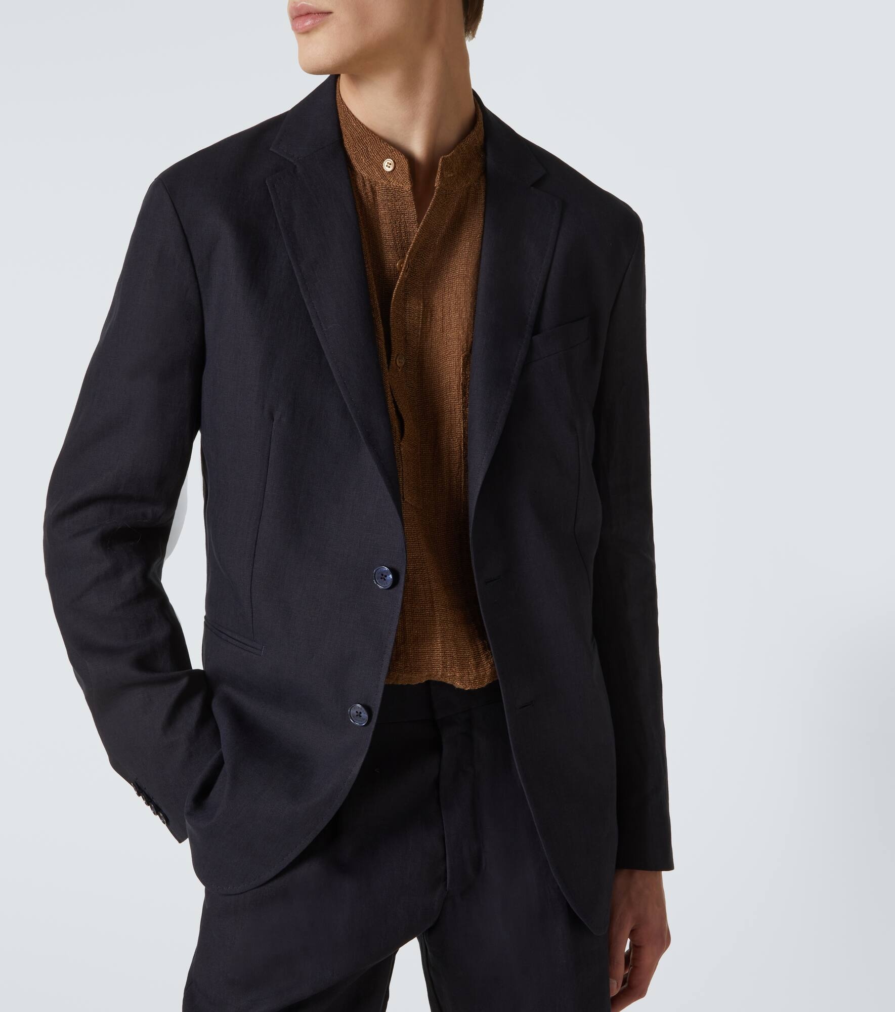 Garret linen blazer - 5
