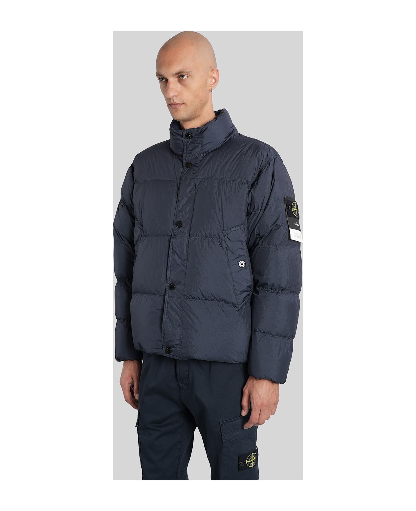 Puffer In Blue Polyamide - 4