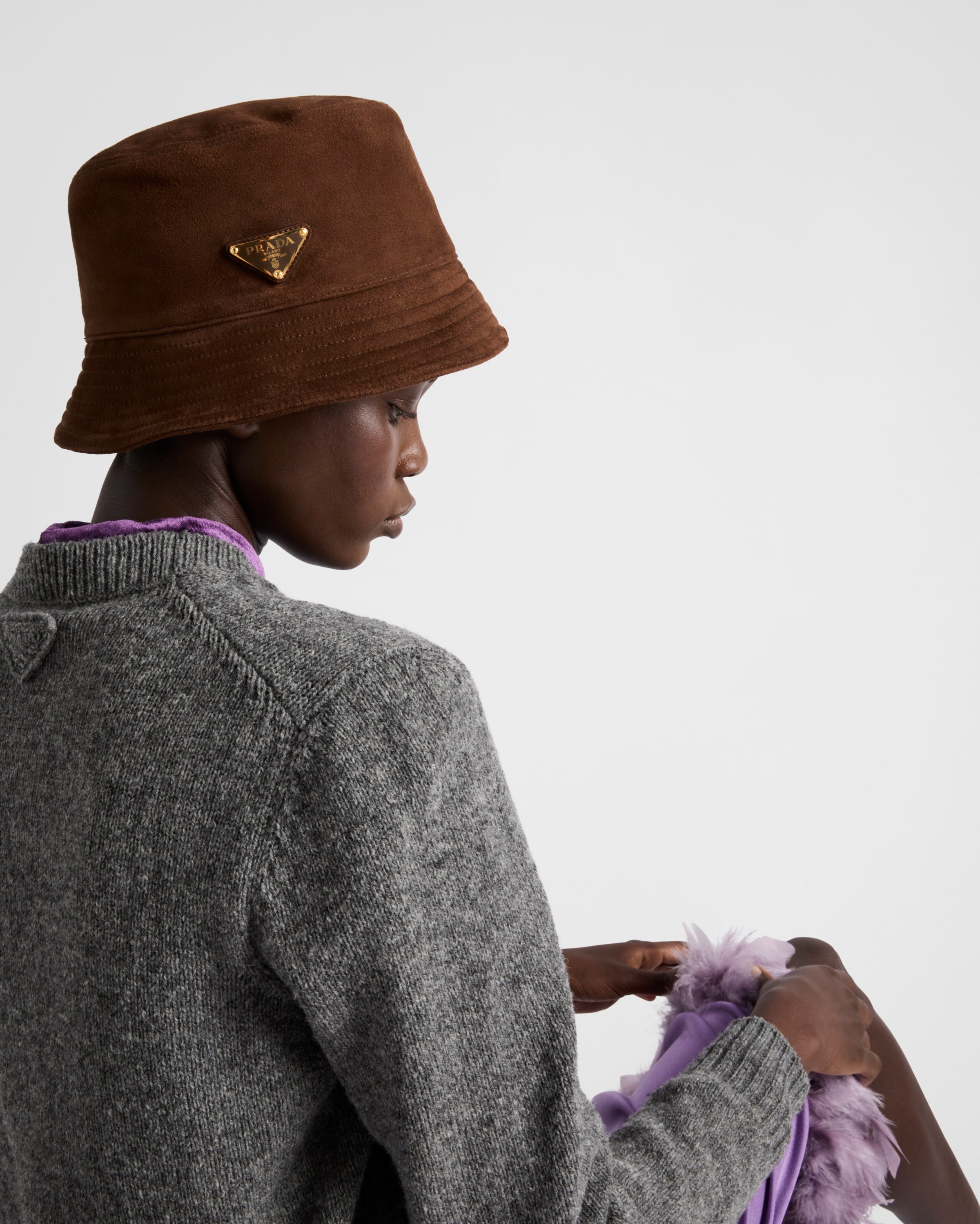 Suede bucket hat - 2