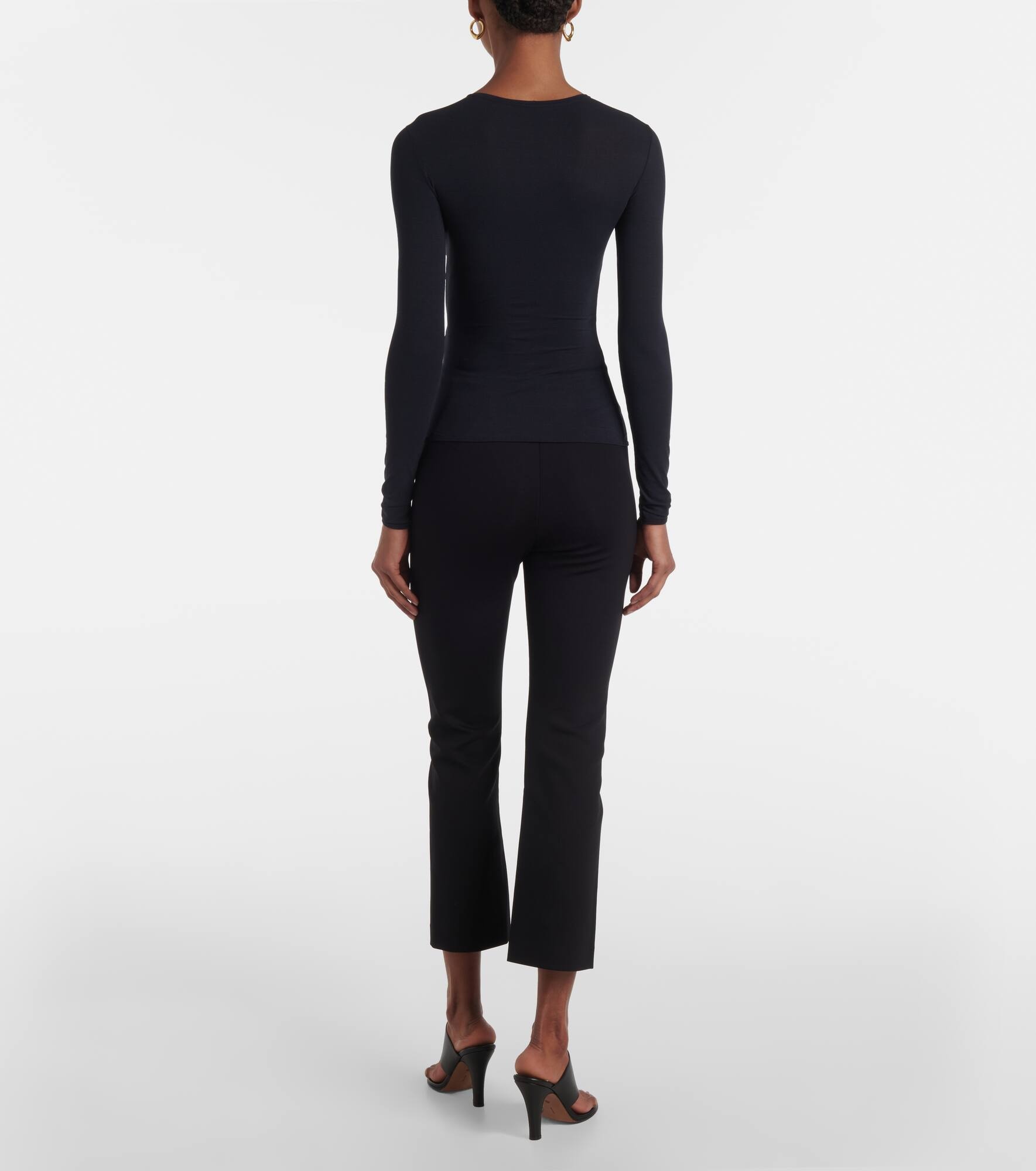 Ames sheer silk-blend top - 3