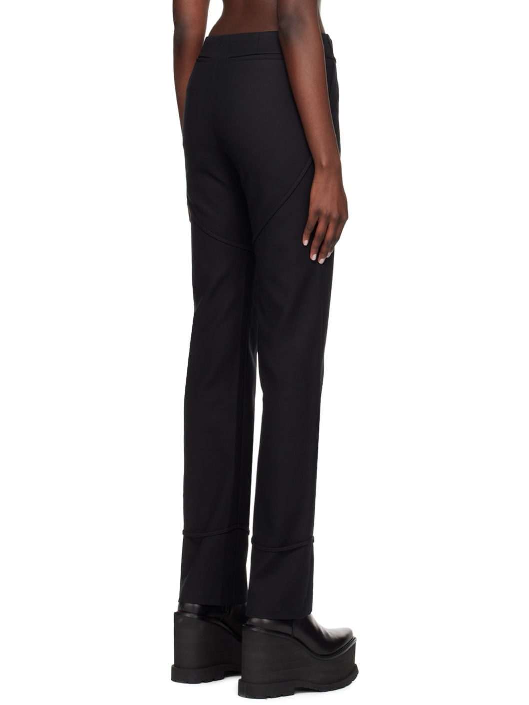 Black Amentum Trousers - 3