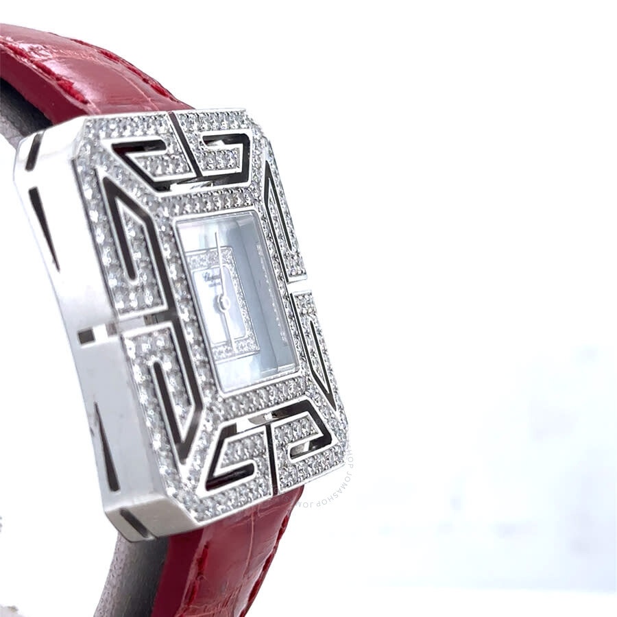 Pre-owned Chopard Joaillerie Diamond Mother of Pearl Dial Ladies Watch 13/6974/8-20 - 3