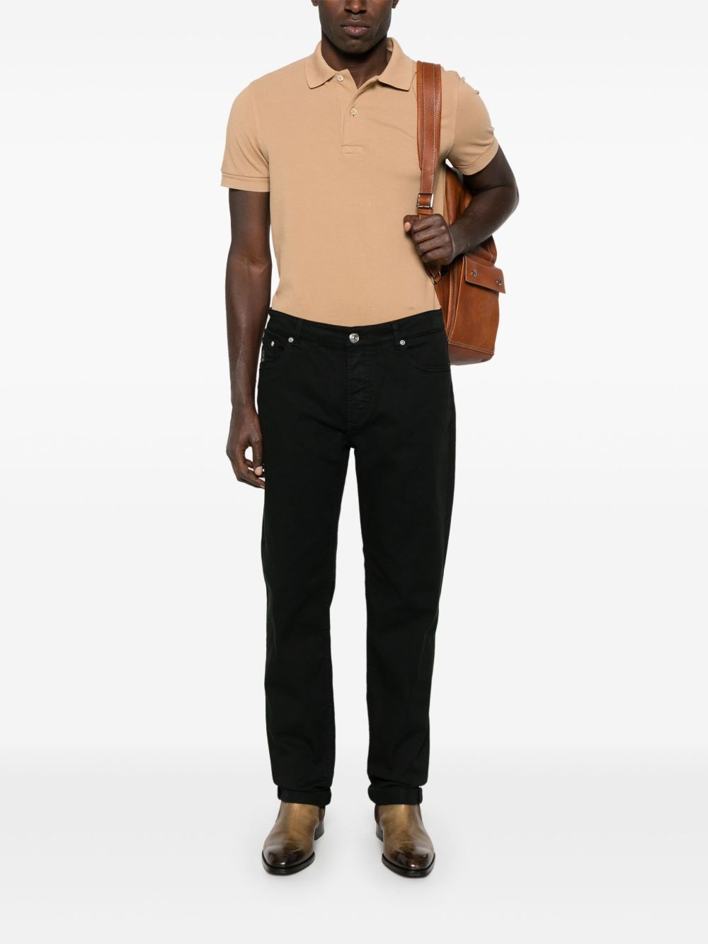cotton polo shirt - 2