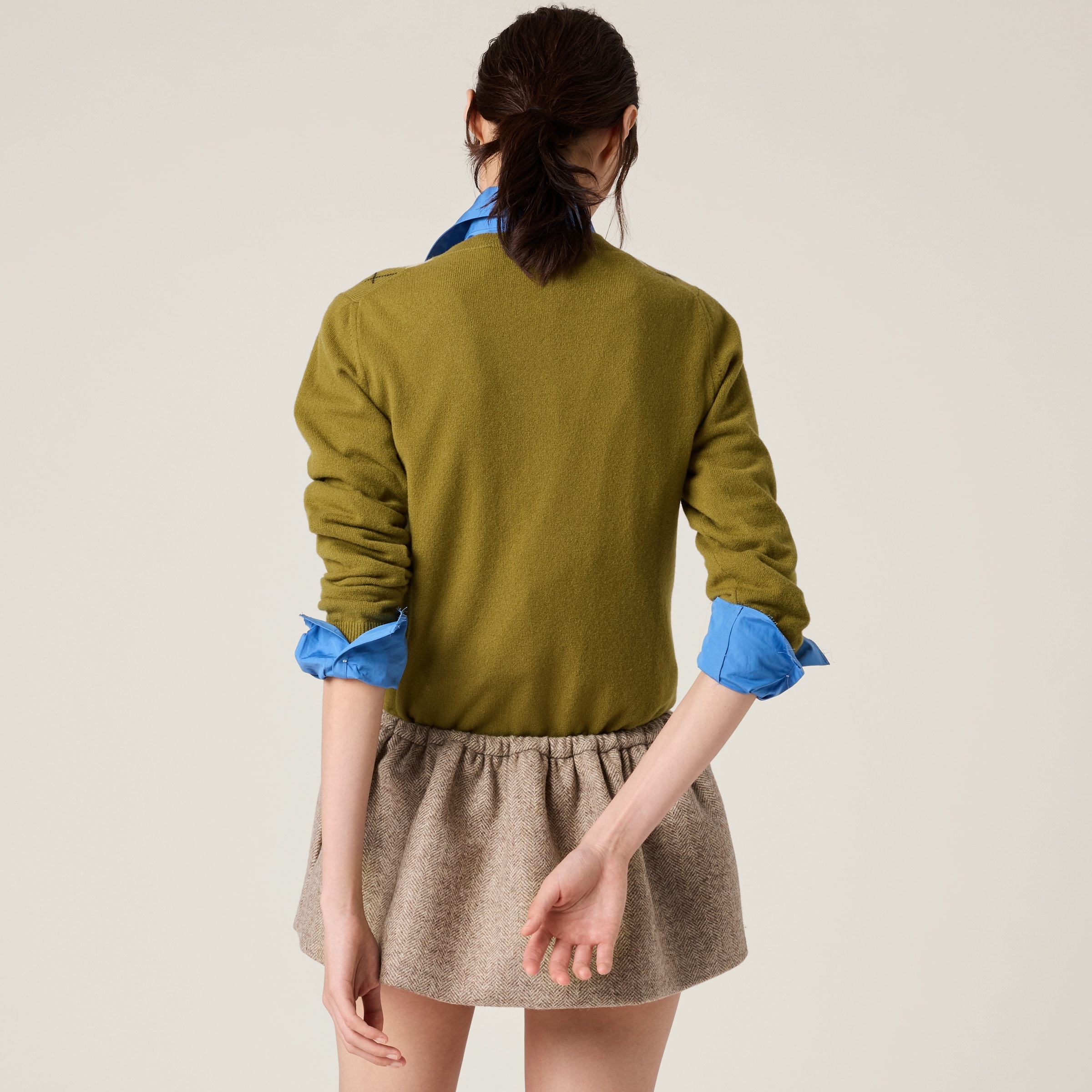 Cashmere knit cardigan - 3