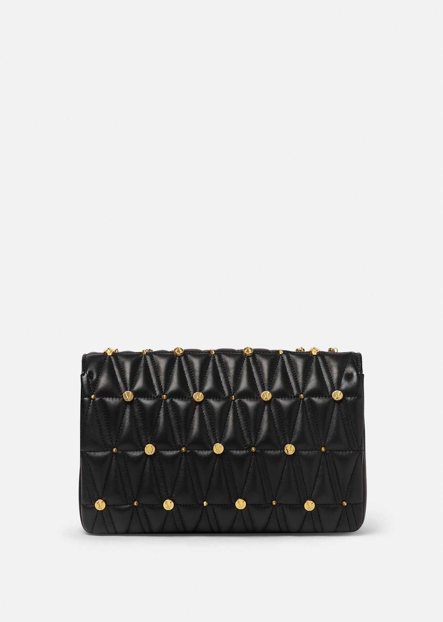 Virtus Studded Quilted Shoulder Bag - 3
