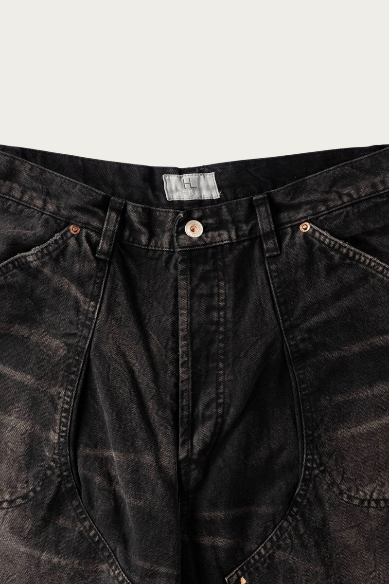 HERILL Duck Painter Pants - Black Cotton outlook