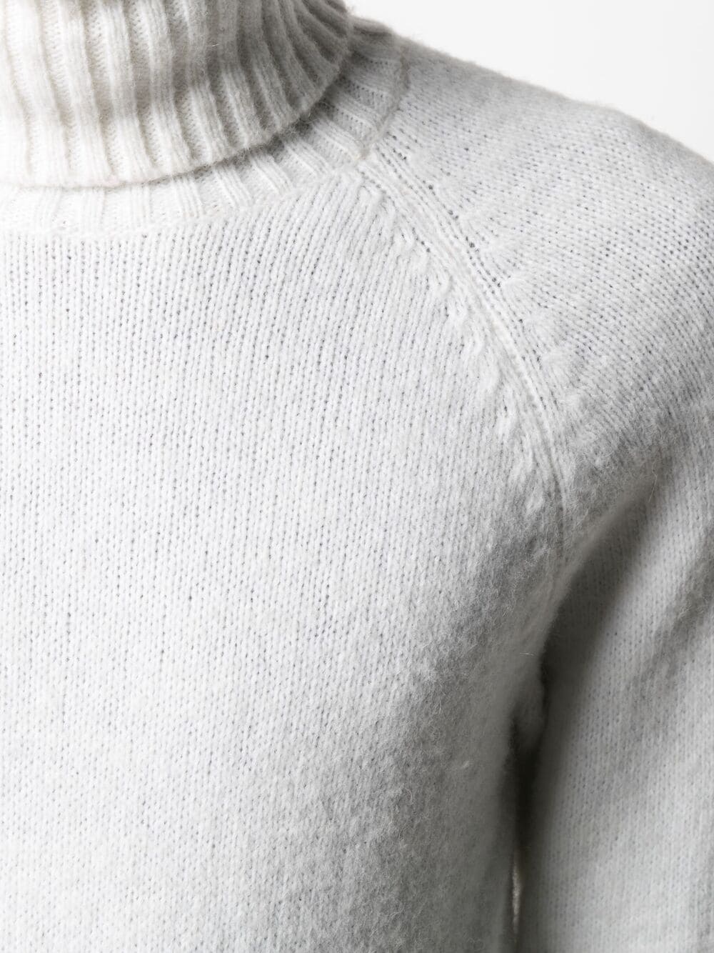 raglan-sleeve roll-neck jumper - 5