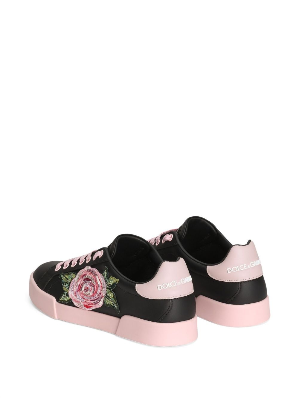 floral-print sneakers - 3