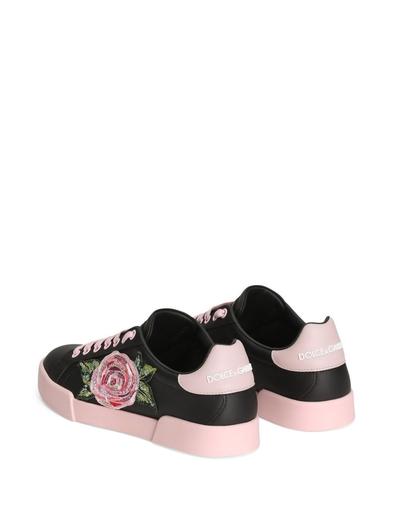 floral-print sneakers 3