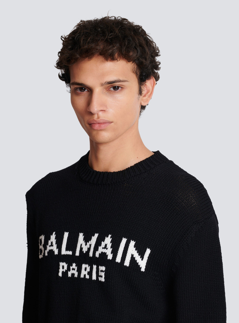 Balmain merino wool jumper 7