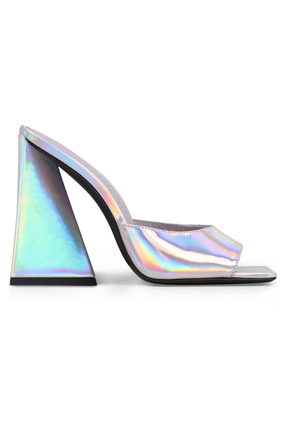 DEVON 115MM MULE | HOLOGRAPHIC SILVER - 5