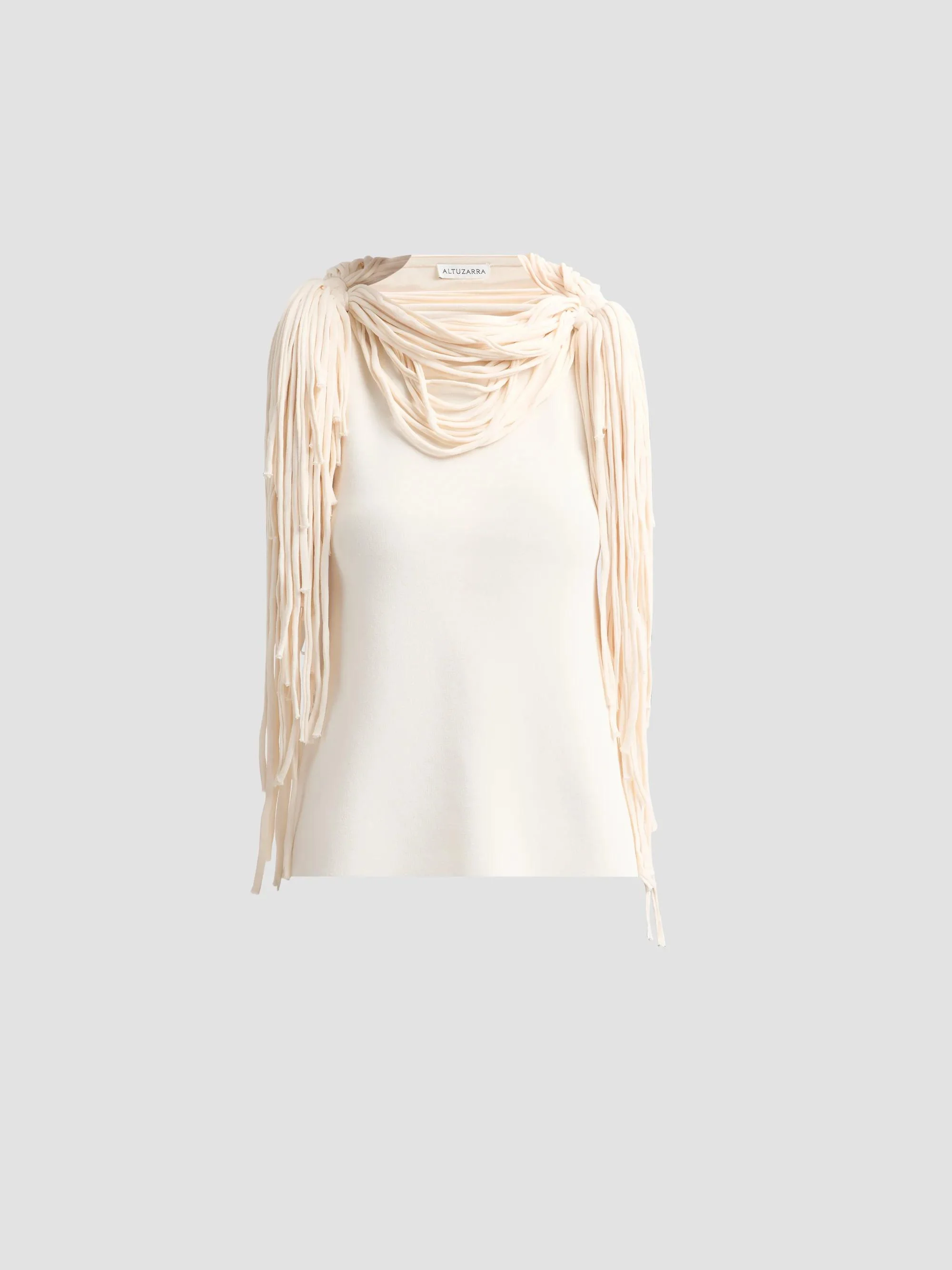 Women's Carrington Scarf Top - Wheat - 1