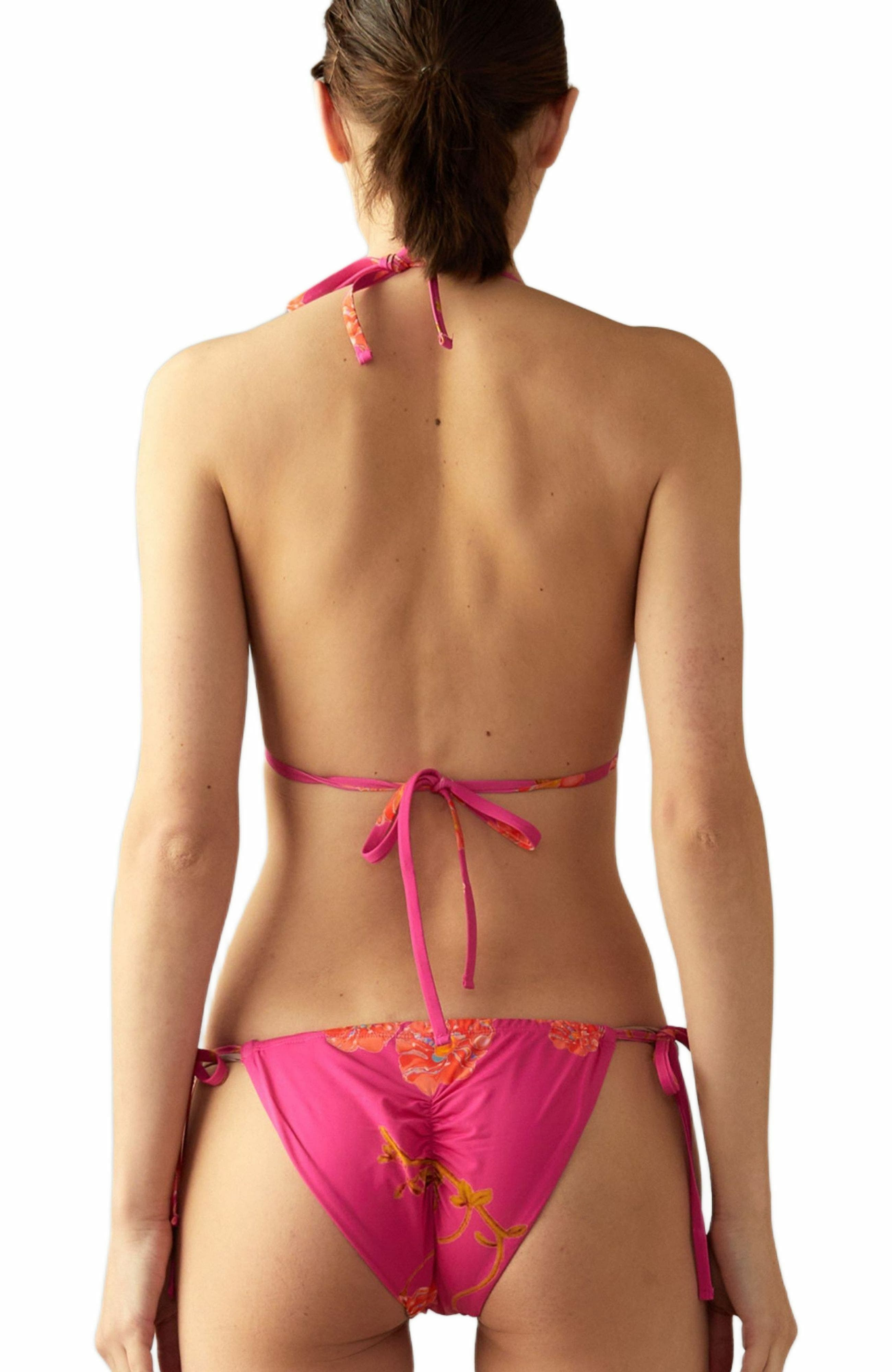 Cynthia Rowley Bella Bikini Top in Zebra at Nordstrom - 9