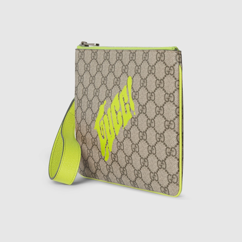 GUCCI Small pouch with print outlook