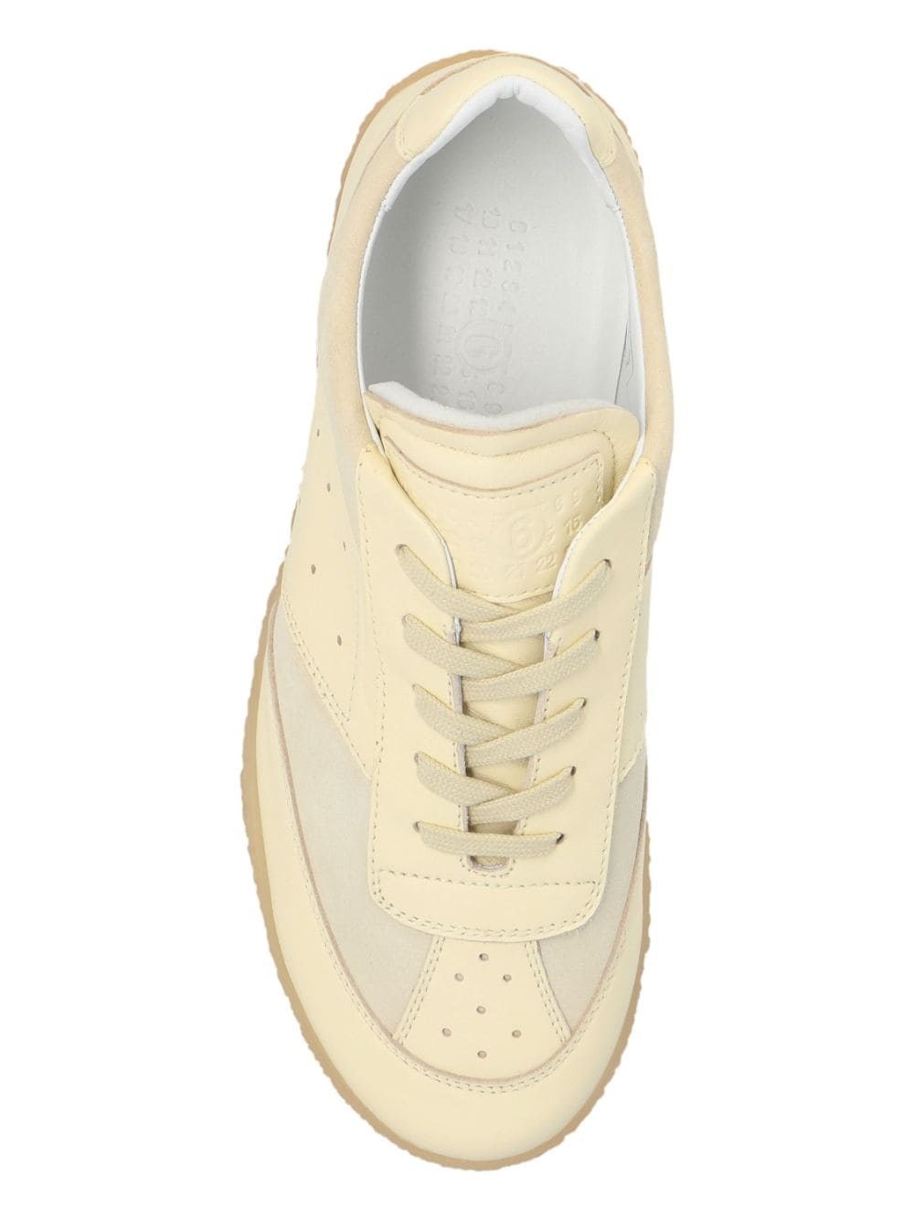 panelled low-top trainers - 6