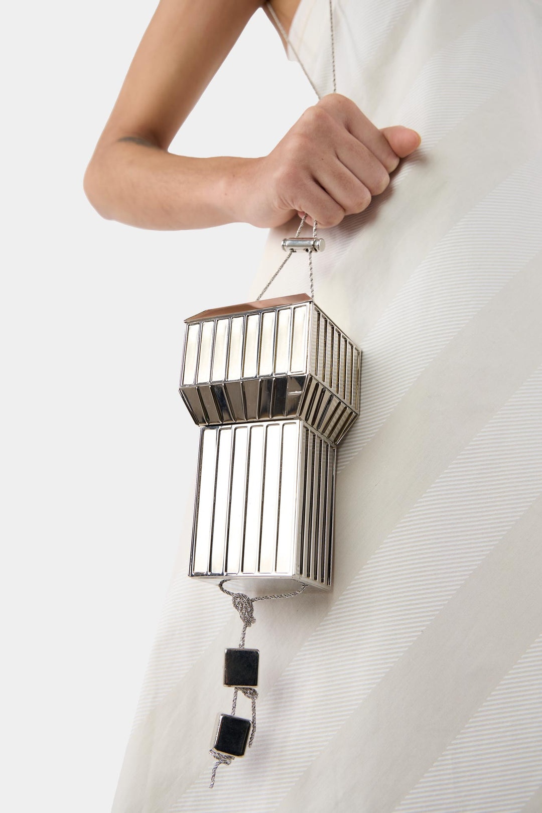 BBPR CLUTCH / silver - 3