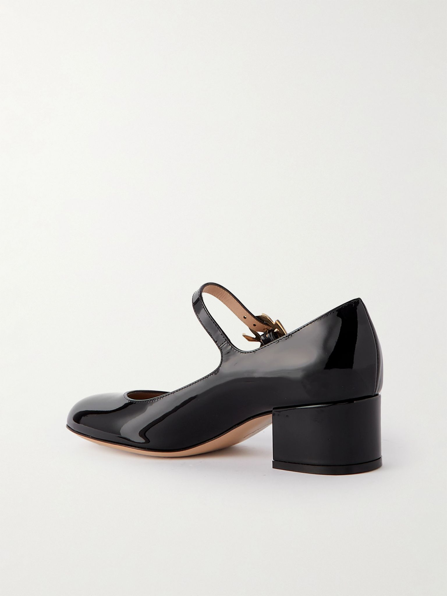 Ribbon 45 patent-leather Mary Jane pumps Black - 3