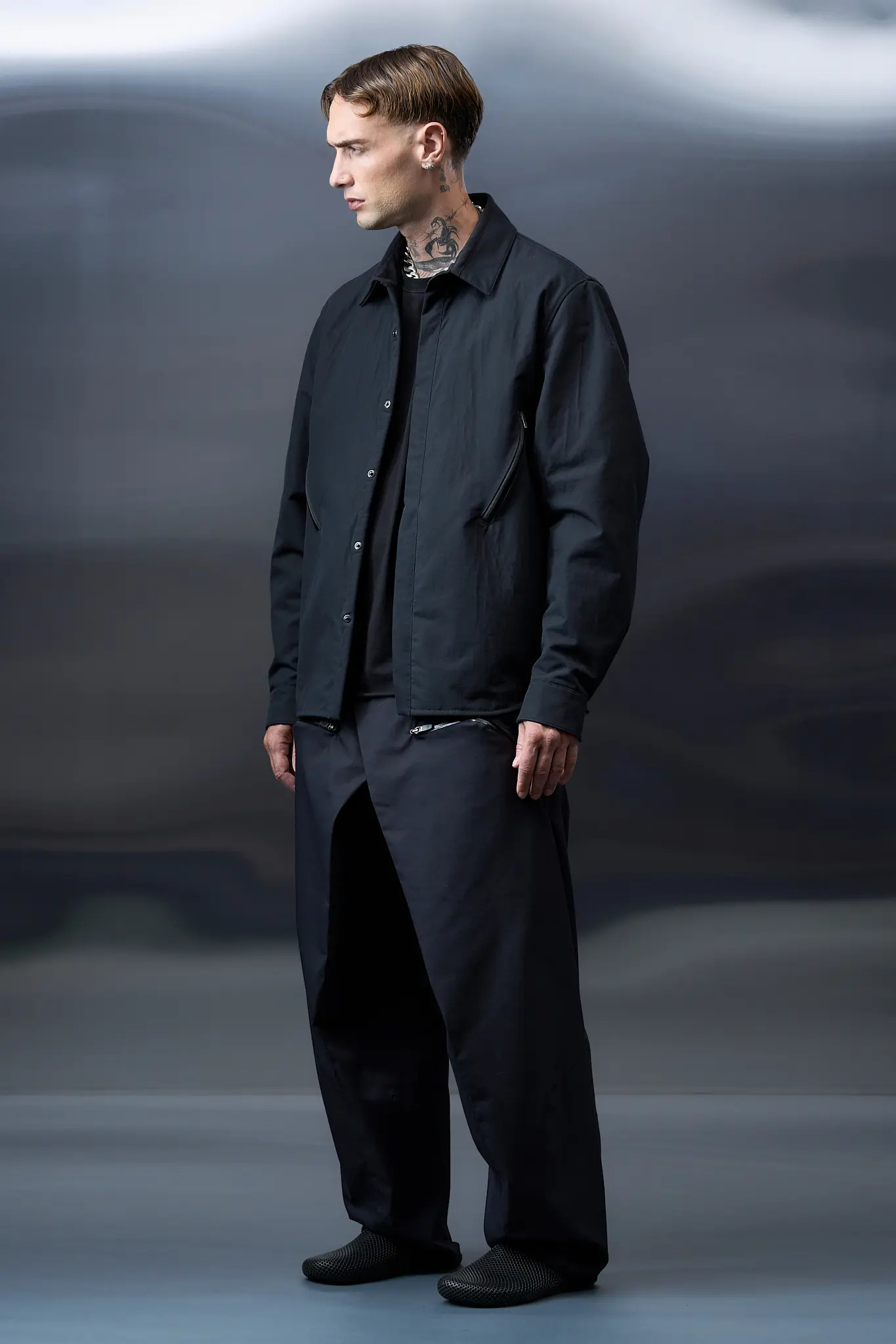 LA10A-SD Stotz® EtaProof™ Double Layer Weave Shirt Jacket Black - 7