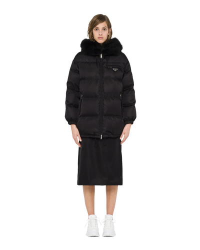 Prada Re-Nylon gabardine puffer jacket outlook