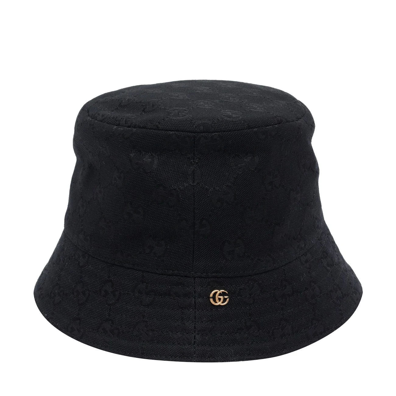 Gucci Women Reversible Gg Logo Buckle Hat - 1