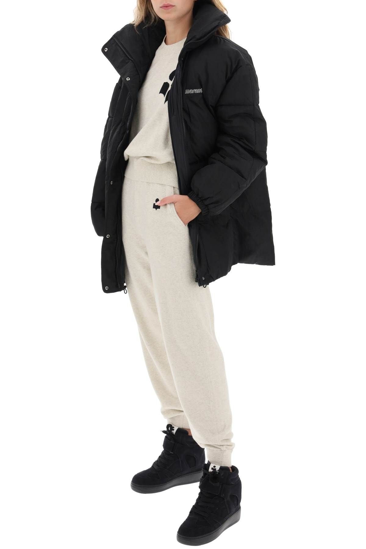 Isabel Marant Étoile KIRA KNITTED JOGGER PANTS | netdressed