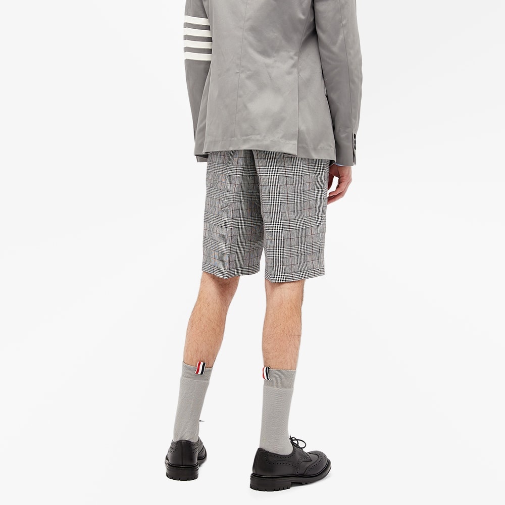 Thom Browne Crisp Check Linen Short - 6