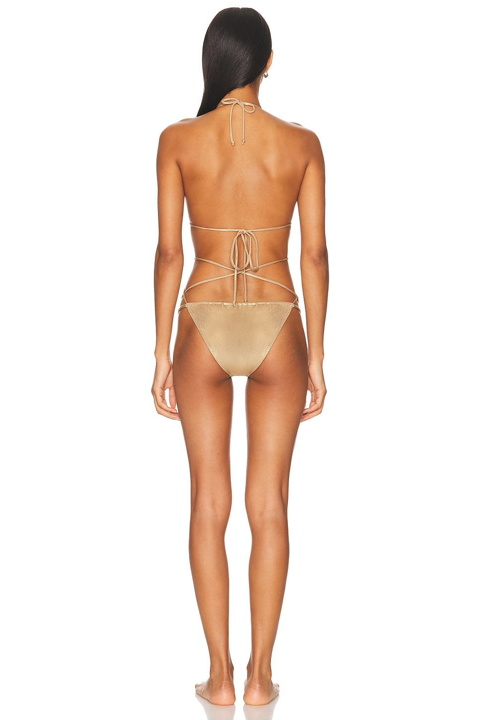 Criss Cross Bikini Bra & Bottom - 3