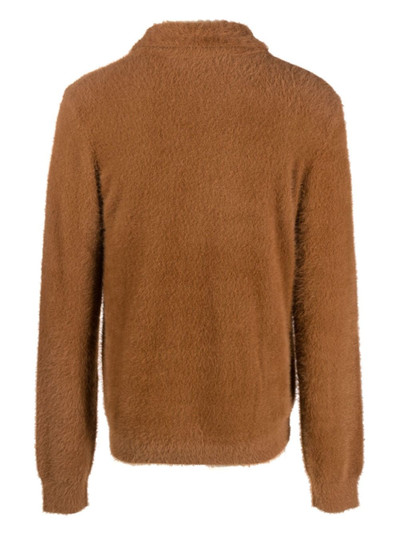 Wood Wood brushed polo jumper outlook
