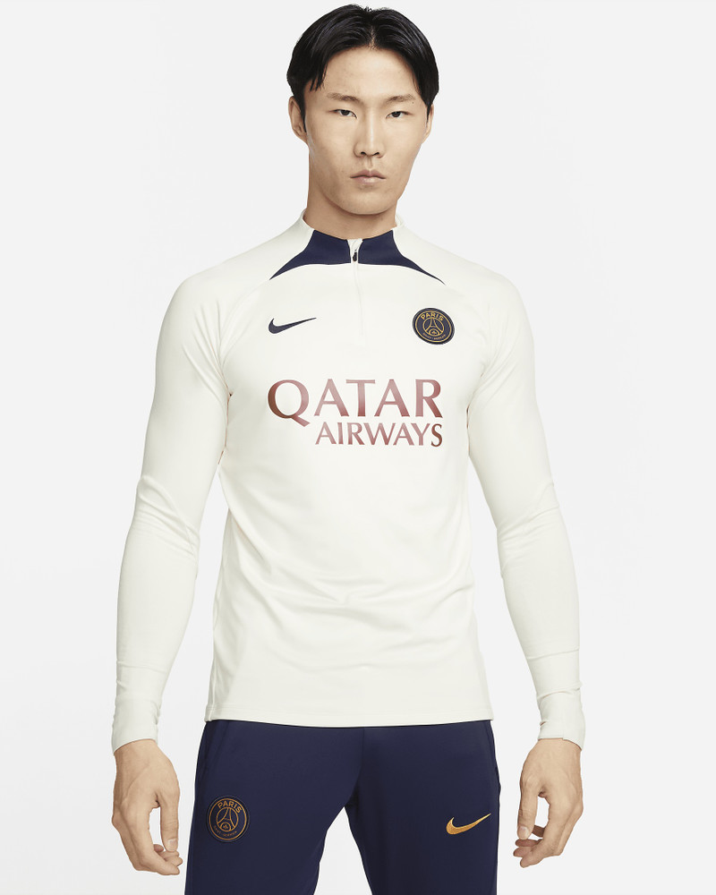 Paris Saint-Germain Strike Nike Men's Dri-FIT Soccer Drill Top - 1