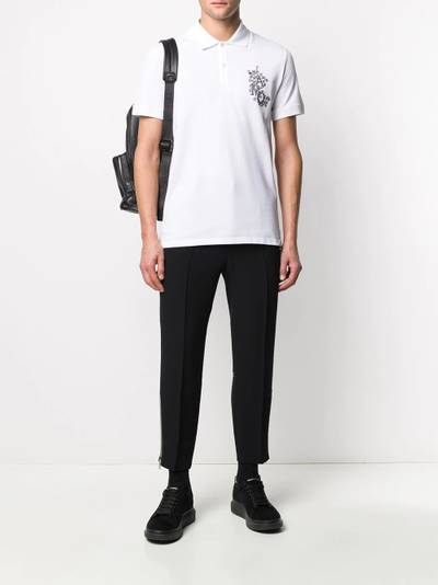 Alexander McQueen cropped tailored trousers outlook