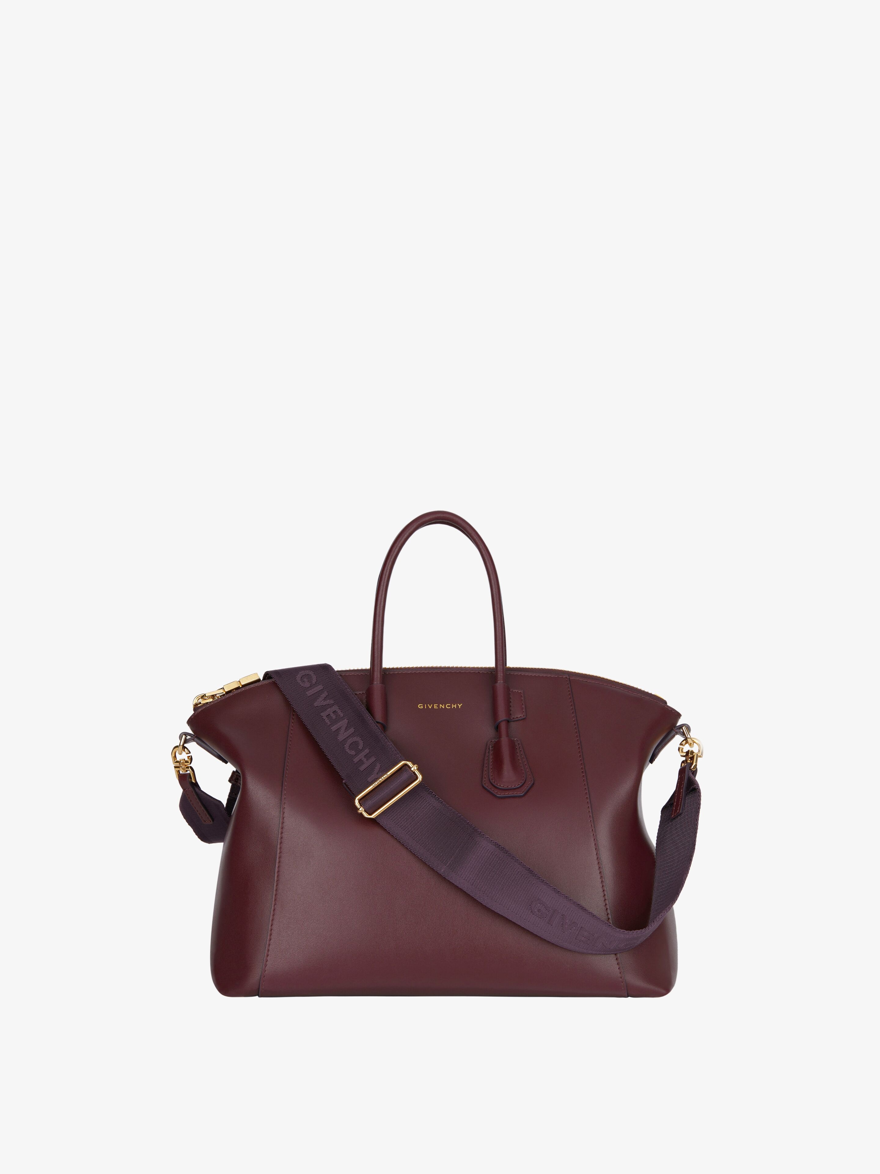 SMALL ANTIGONA SPORT BAG IN LEATHER - 1