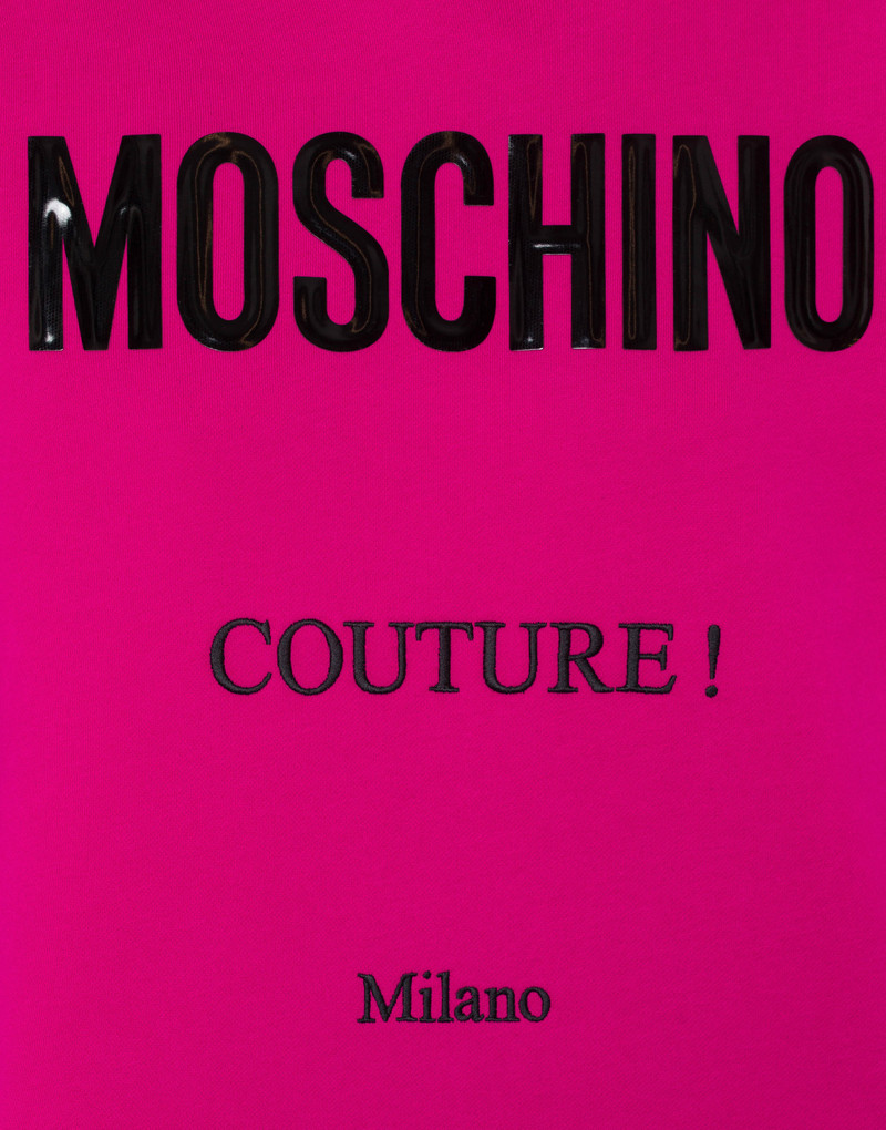 MOSCHINO COUTURE HOODED SWEATSHIRT 4