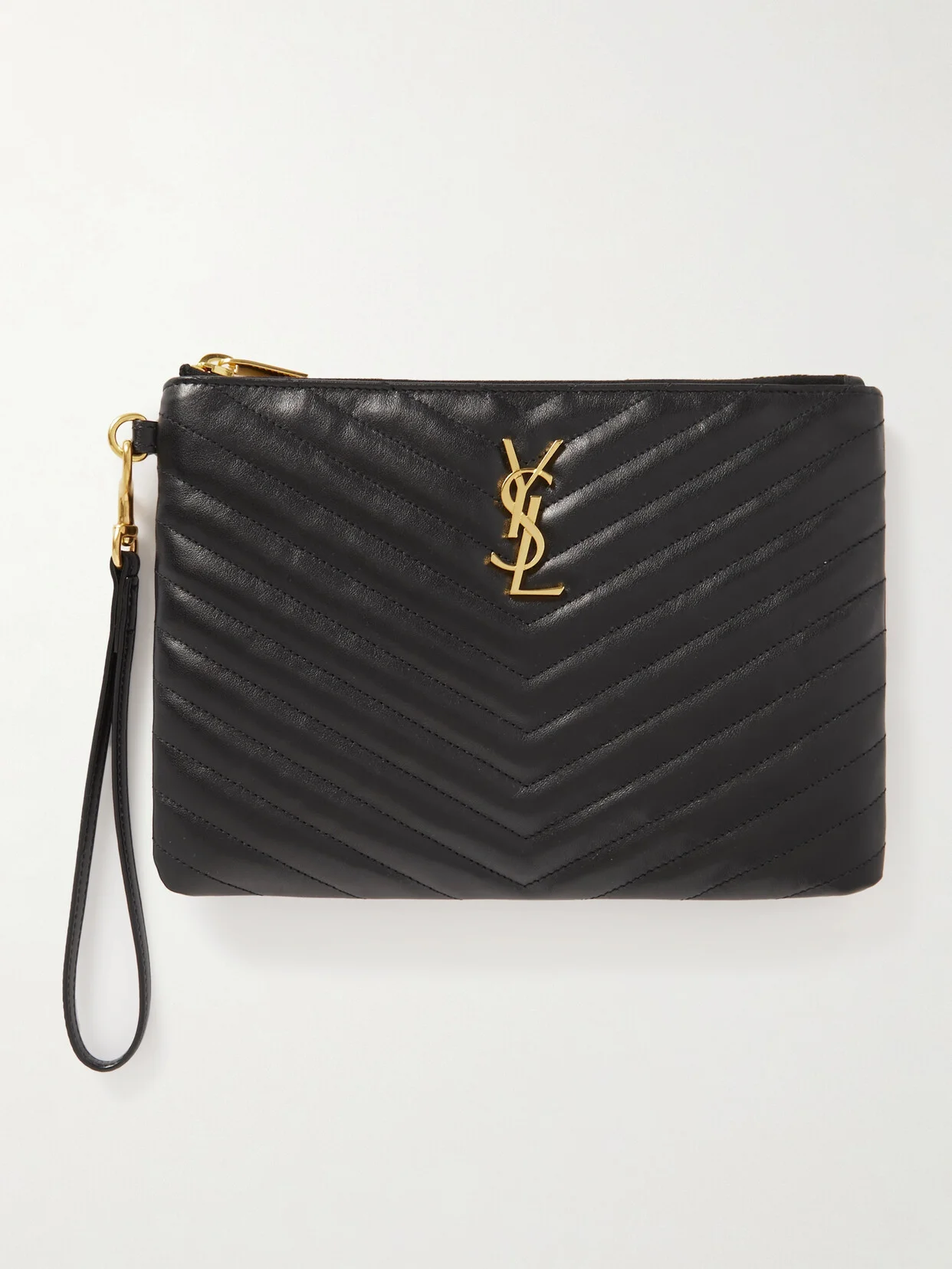 Cassandre Matelassé Leather Pouch - 1