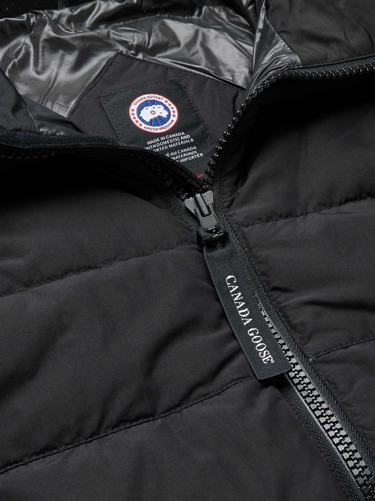 HyBridge Quilted Nylon Hooded Down Jacket - 10