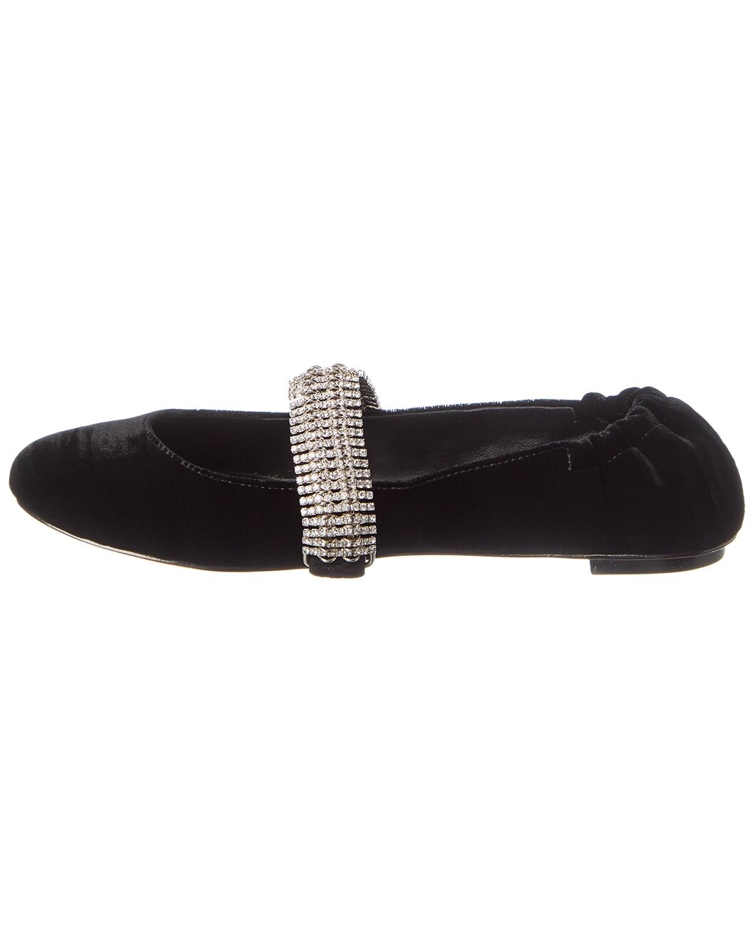 Alexandre Birman Camila Velvet Ballerina Flat - 2