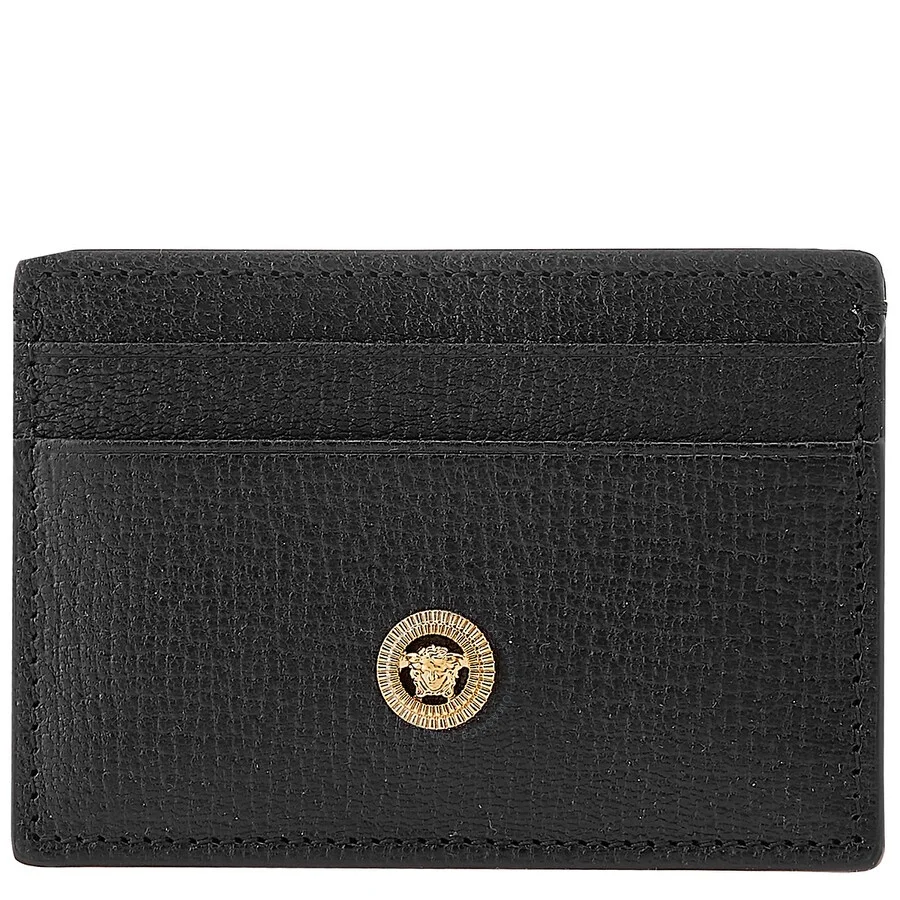 Versace Medusa Biggie Leather Card Case - 1