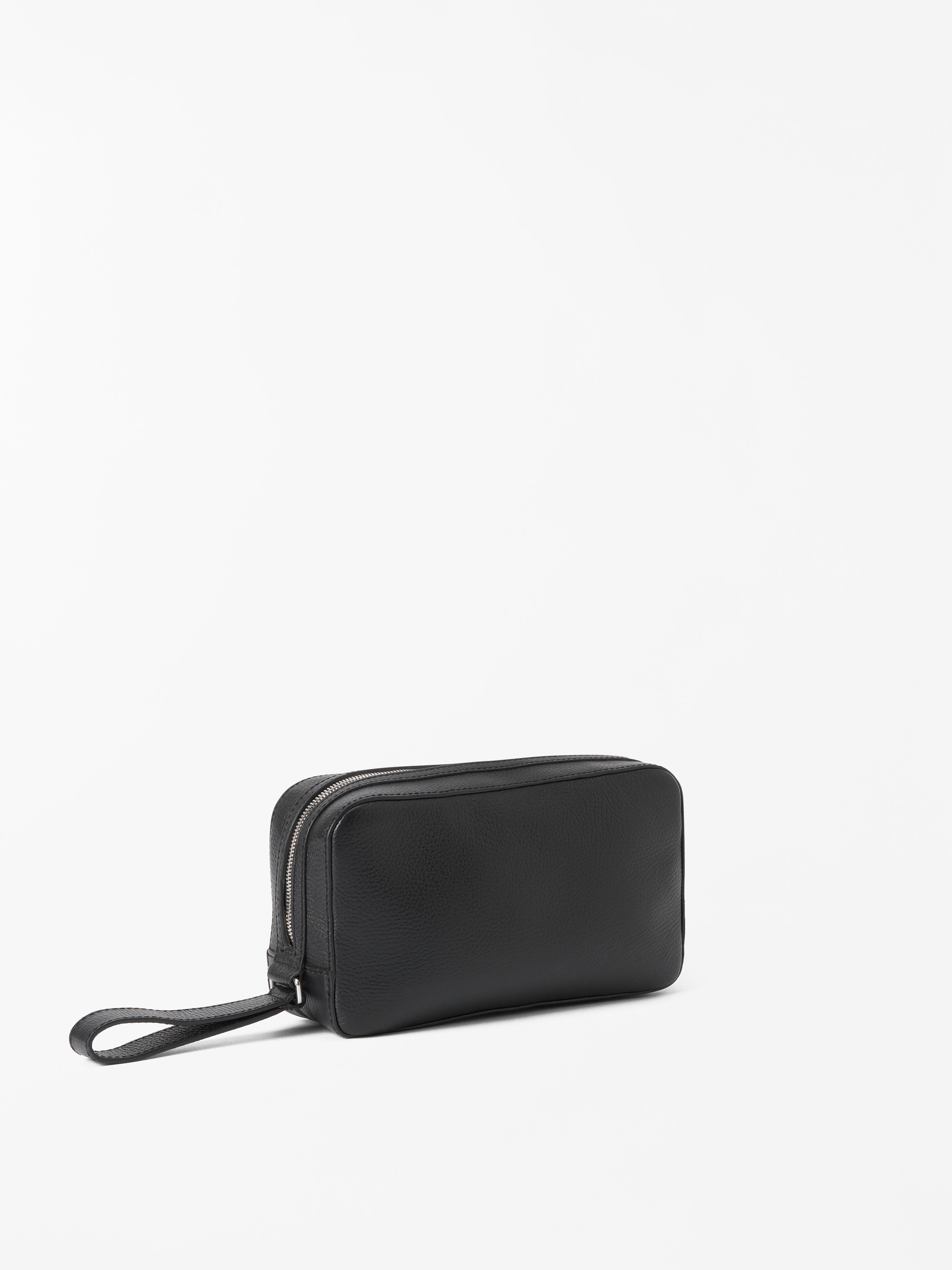 Wes Leather Wash Bag - 2