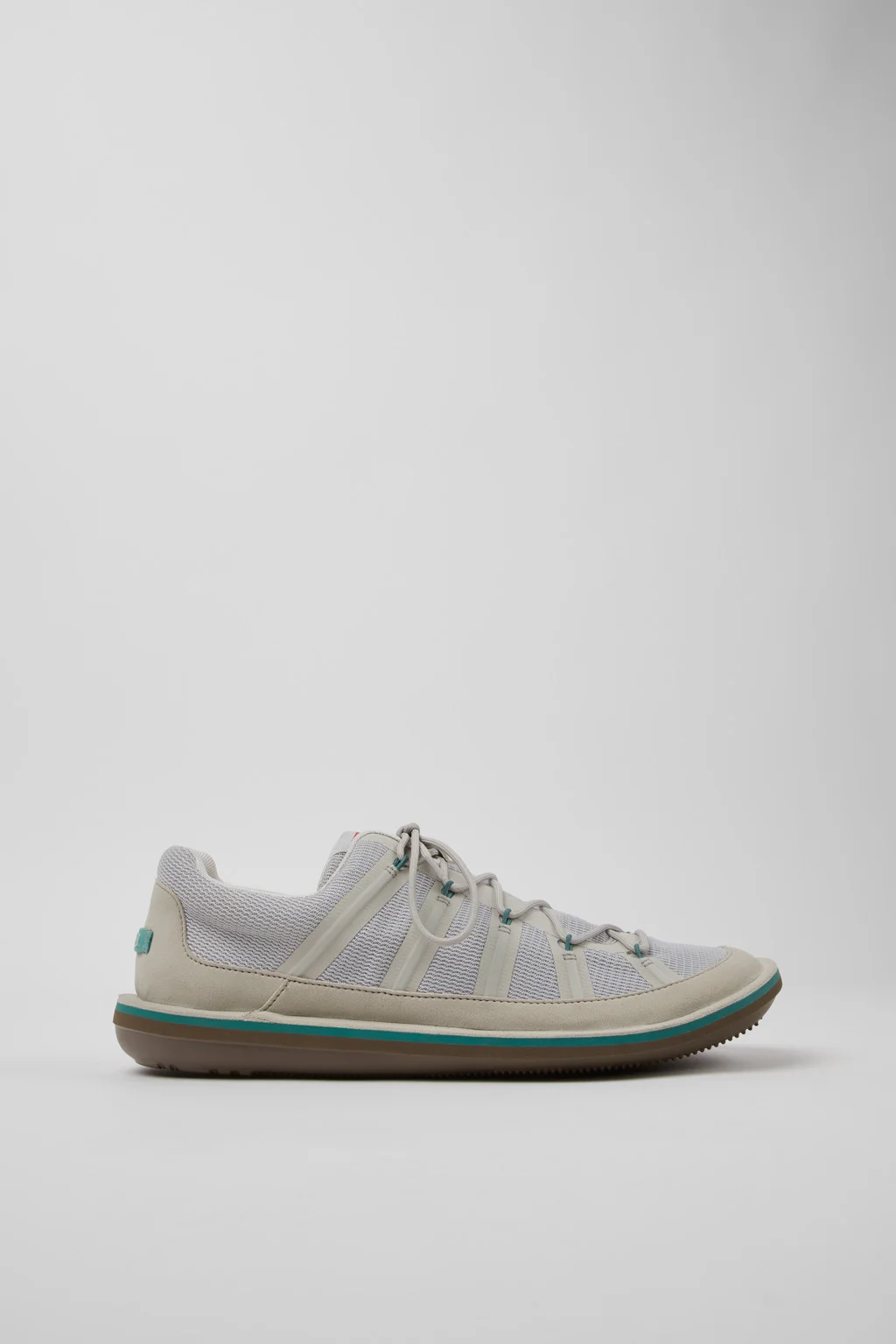 Gray Textile Shoes for Men. - 1
