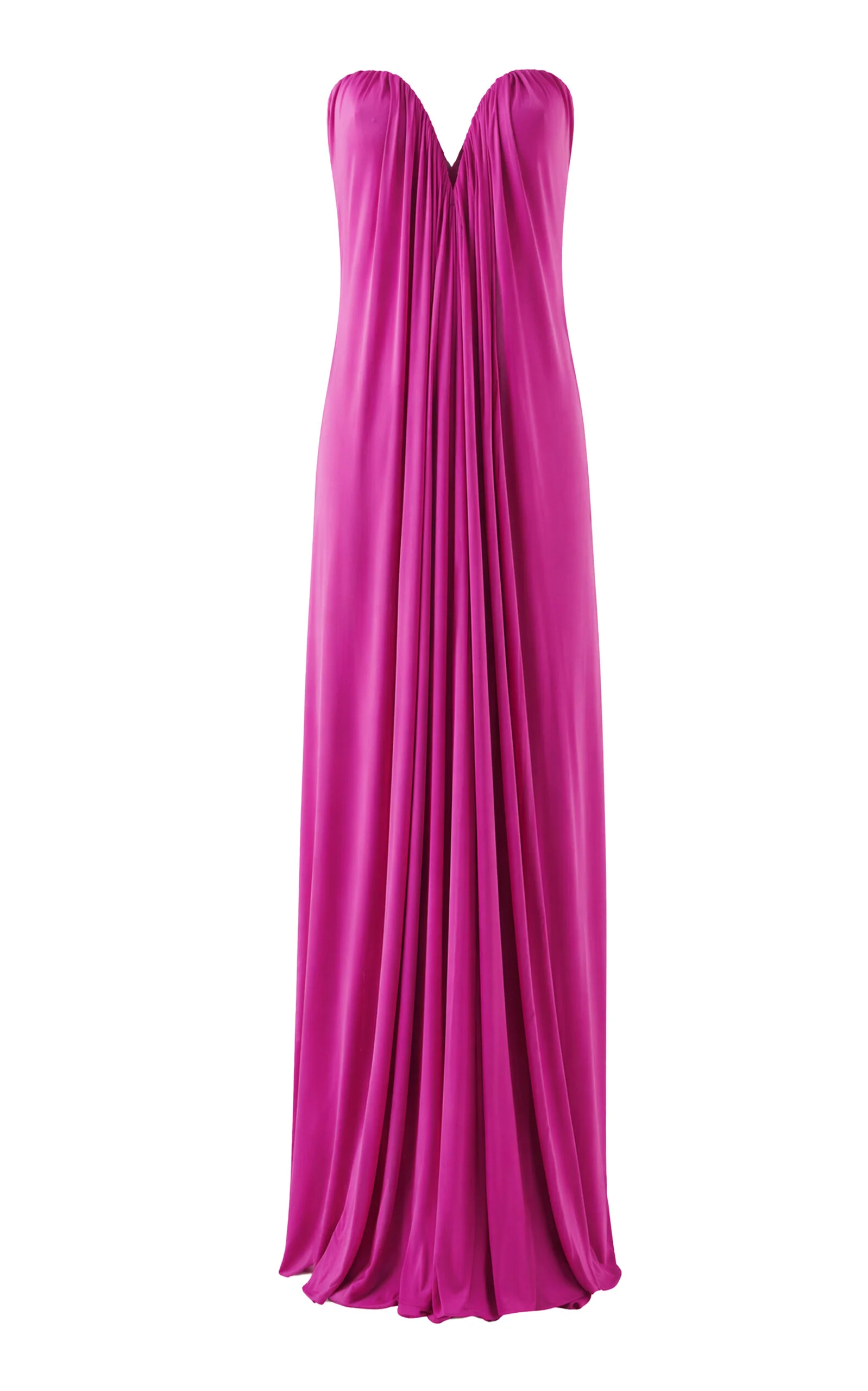 Olivienne Strapless Jersey Maxi Dress - 1