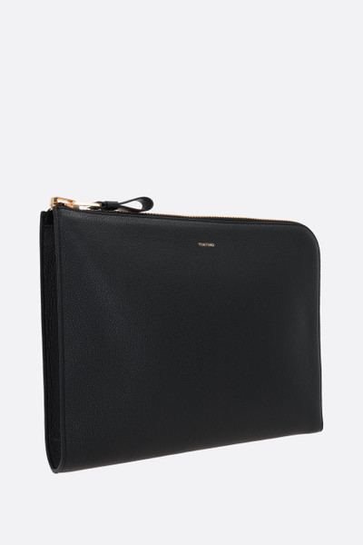 TOM FORD TEXTURED LEATHER BILLFOLD WALLET outlook