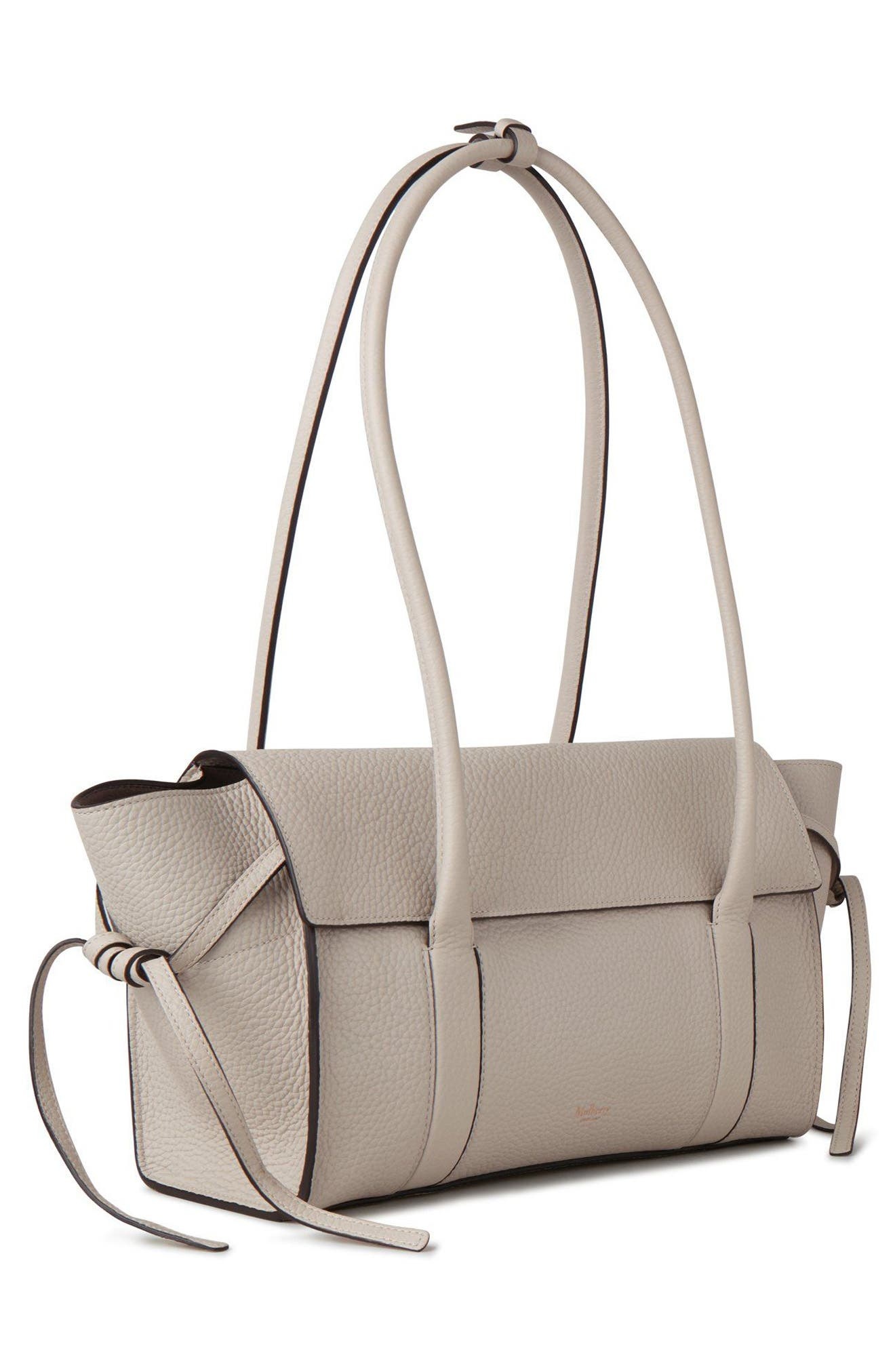Small Soft Bayswater Leather Satchel - 5