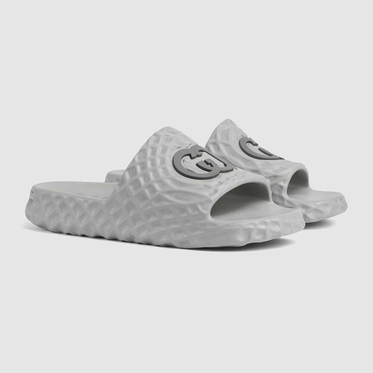 GUCCI Men's Interlocking G slide sandal | REVERSIBLE