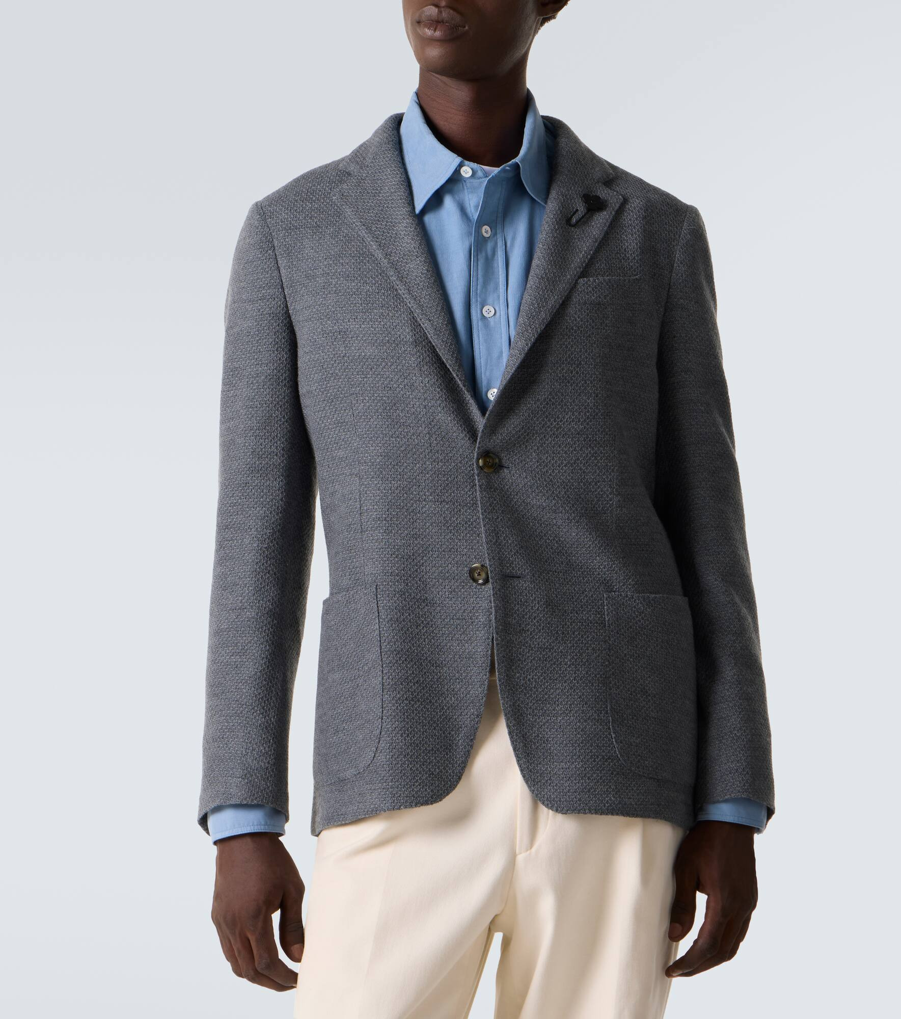 Wool blazer - 3