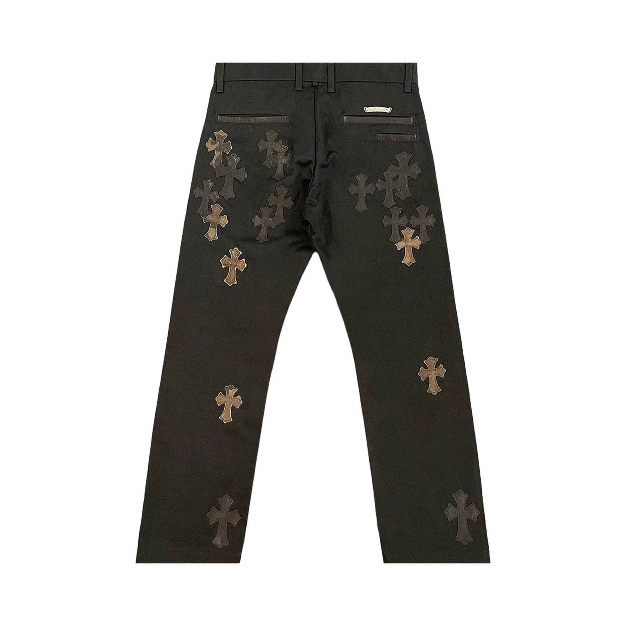 Chrome Hearts Cross Patch Chino Pants 'Black/Camo' - 2