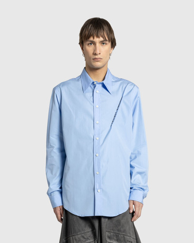 Y/Project Y/Project – Evergreen Pinched Logo Shirt Light Blue outlook